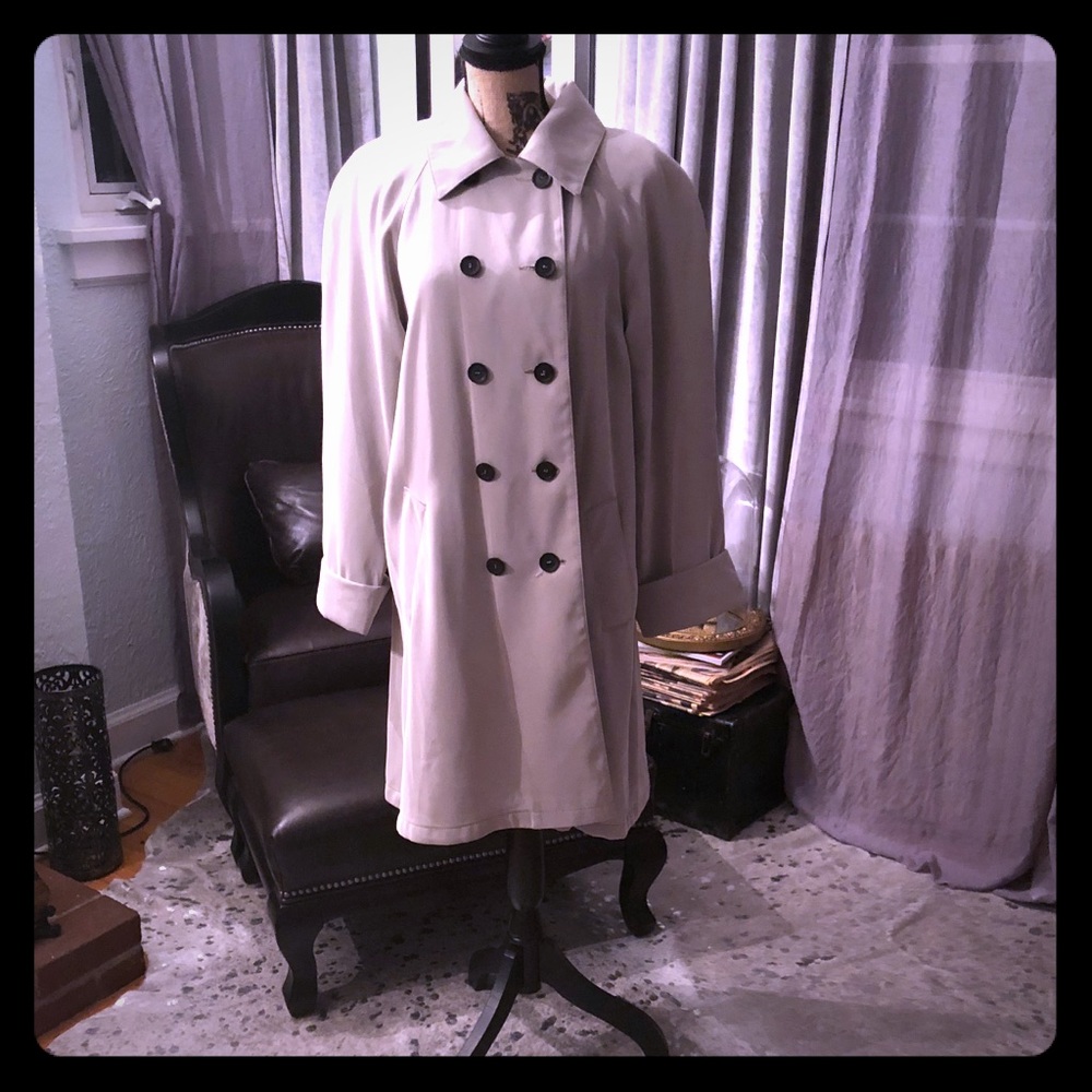 New York Harbor by Andrea swing Raincoat